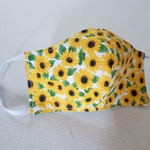 Fitted face mask with filters